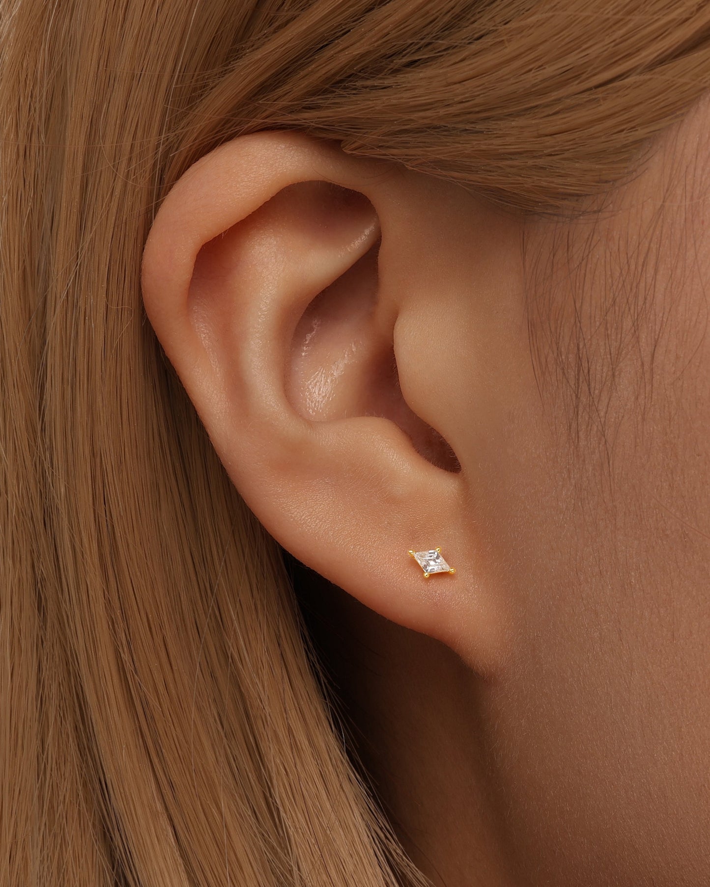 S925 Minimalist Zirconia Earrings Set