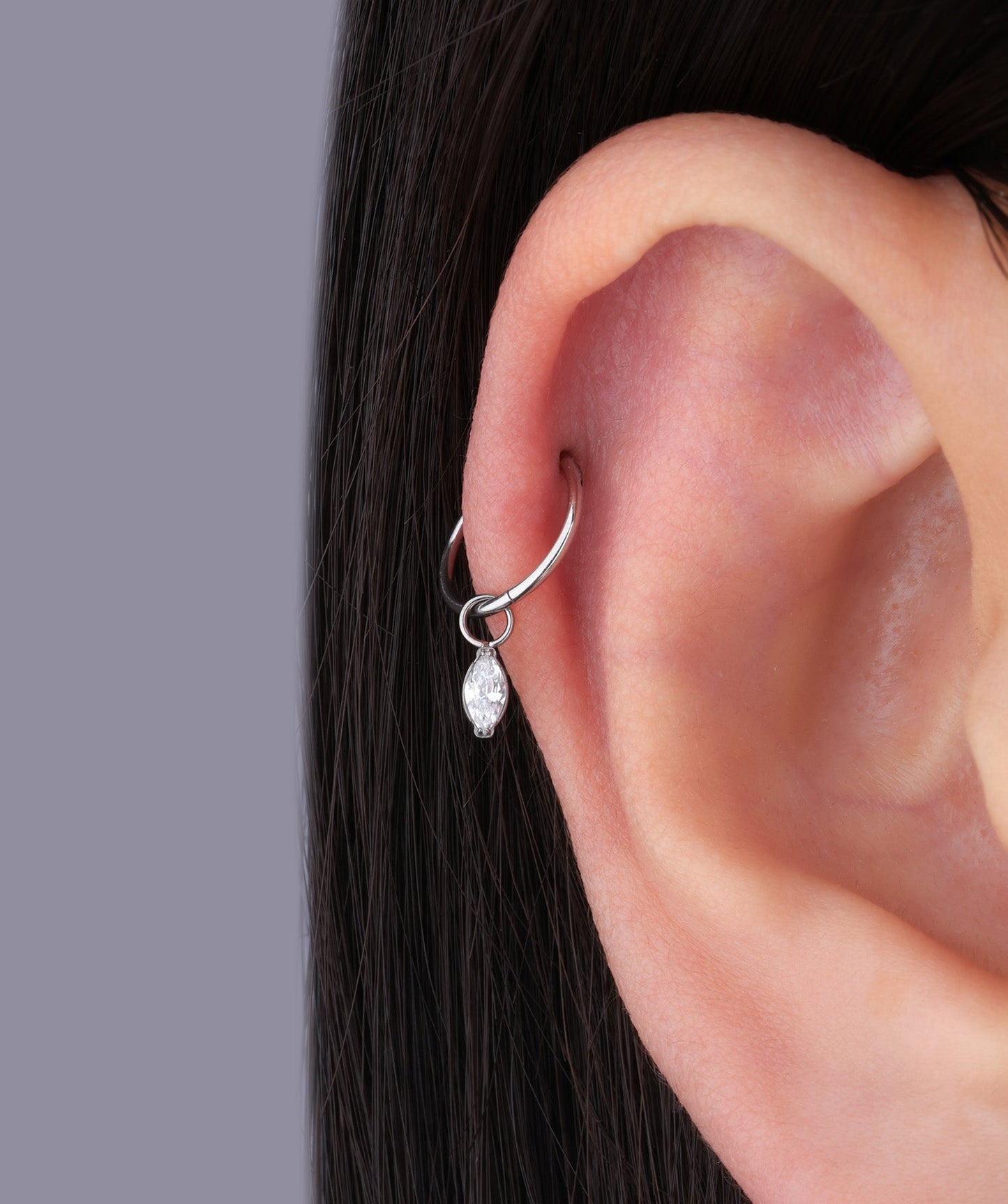 G23 Titanium Waterproof Drop Earrings