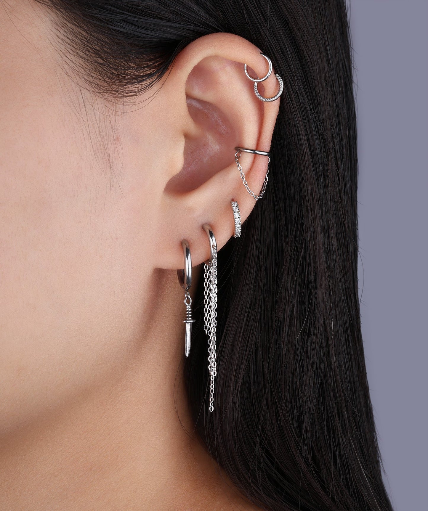 G23 Titanium Waterproof Chain Clicker Hoop