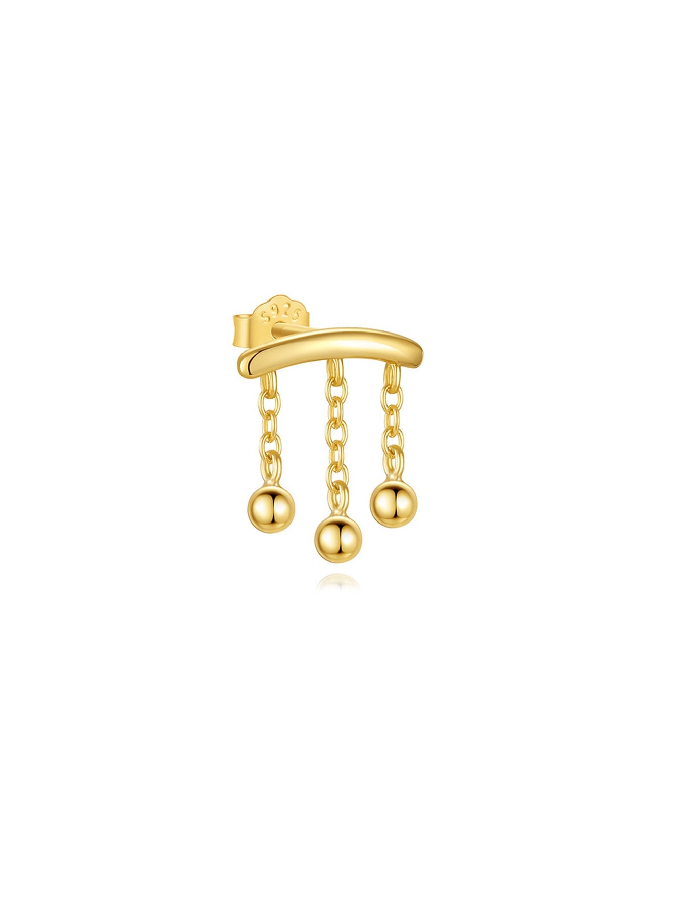 S925 Cross Tassel Pendant Earrings Series