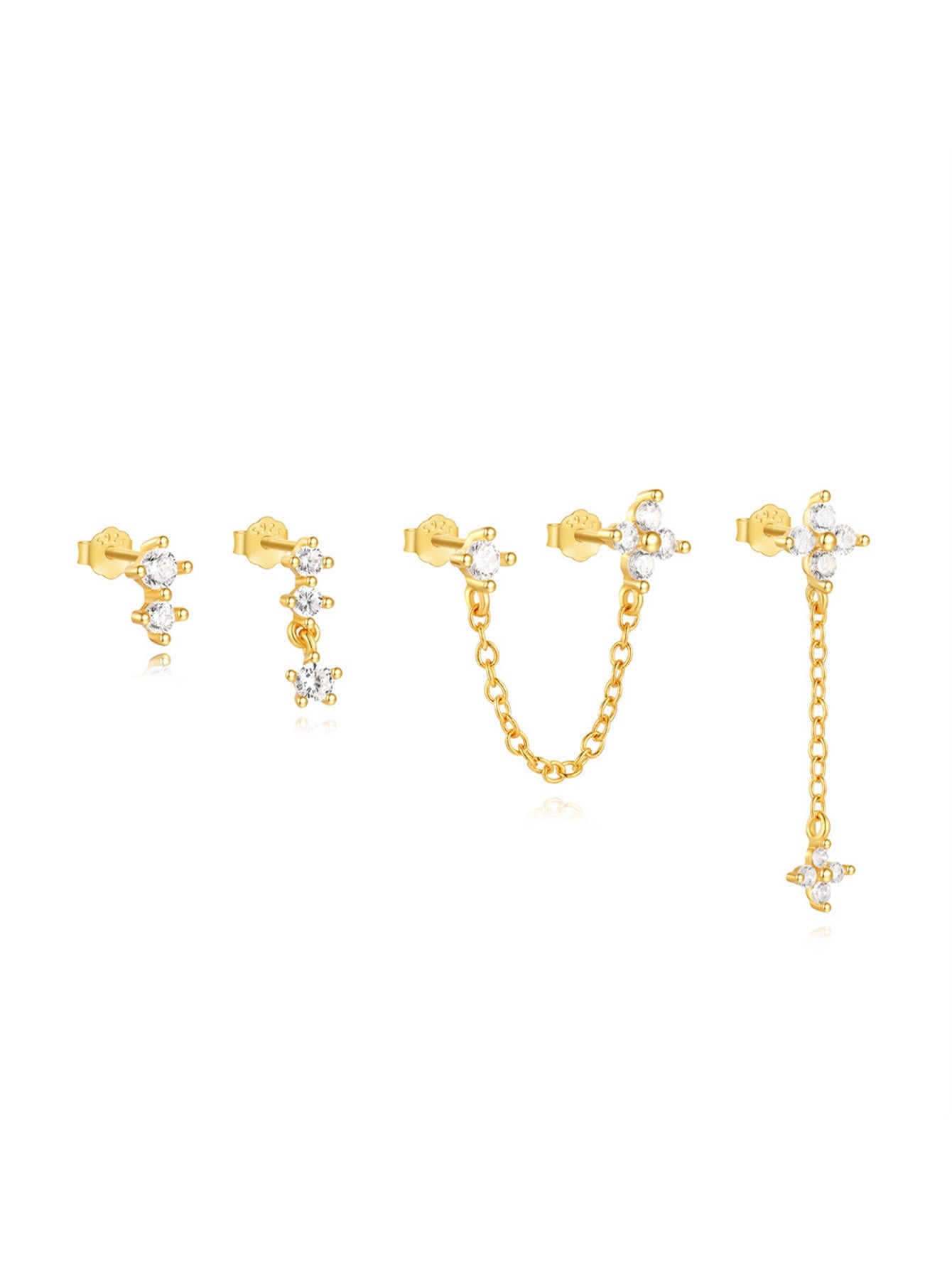S925 Exquisite Waterproof Tassel Earrings Series