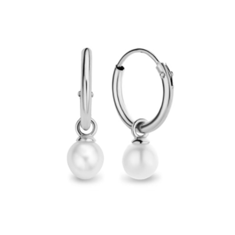 S925 Sterling Silver Freshwater Pearl Drop Earrings