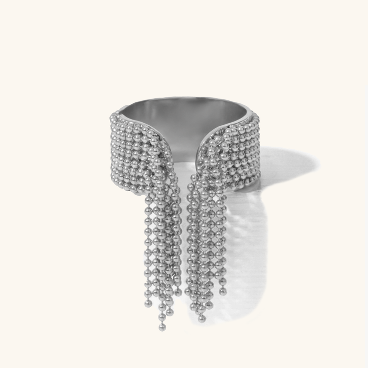 Gold Tassel Ring