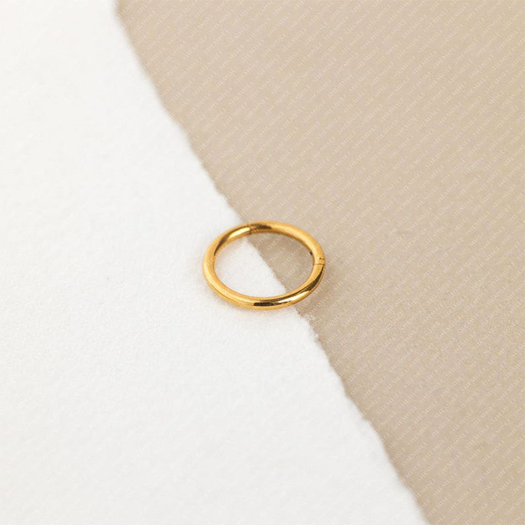 G23 Titanium Waterproof Round Earring or Nose Ring