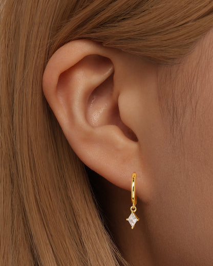 S925 Minimalist Zirconia Earrings Set