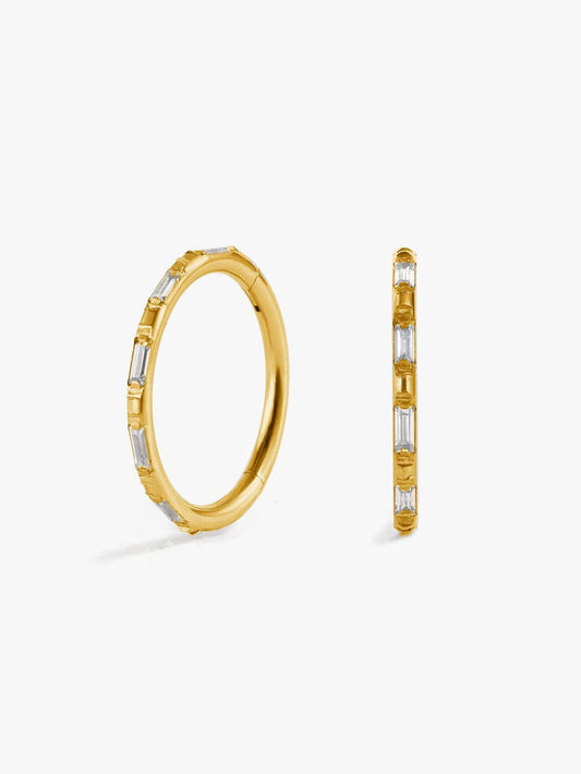 G23 Titanium Waterproof Bamboo Joint Cartilage Hoop – Multiple Sizes