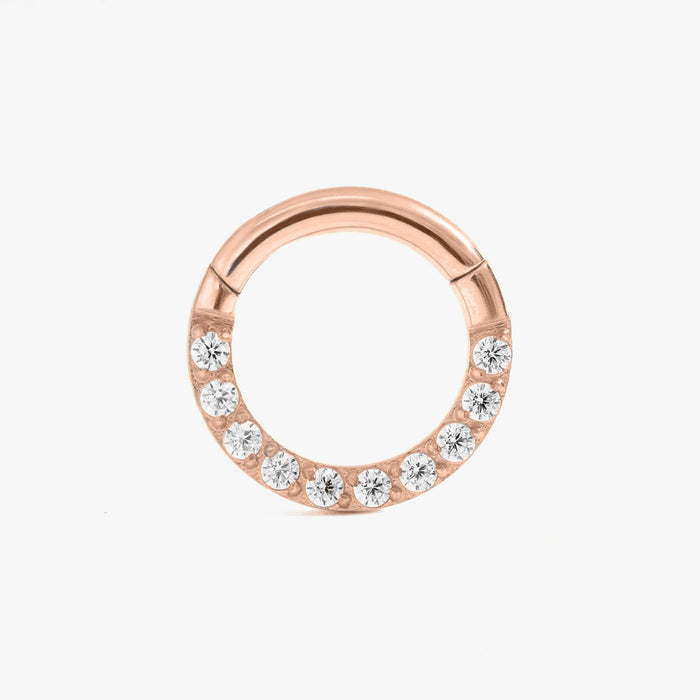 G23 Titanium Waterproof Crystal Clicker for Daith & Septum