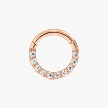 G23 Titanium Waterproof Crystal Clicker for Daith & Septum