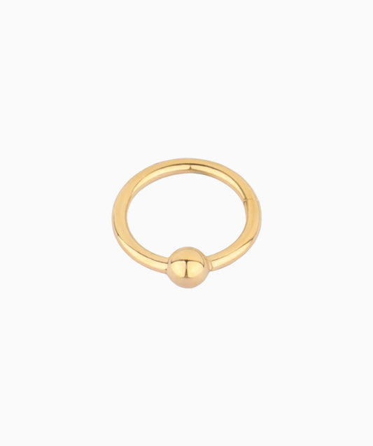 G23 Titanium Waterproof Classic Hoop – For Ear or Nose Piercings