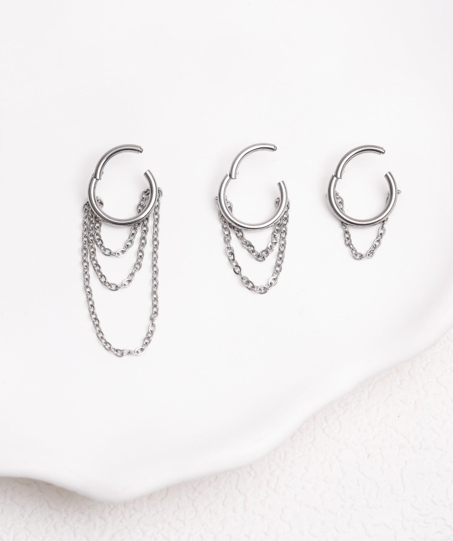 G23 Titanium Waterproof Chain Clicker Hoop