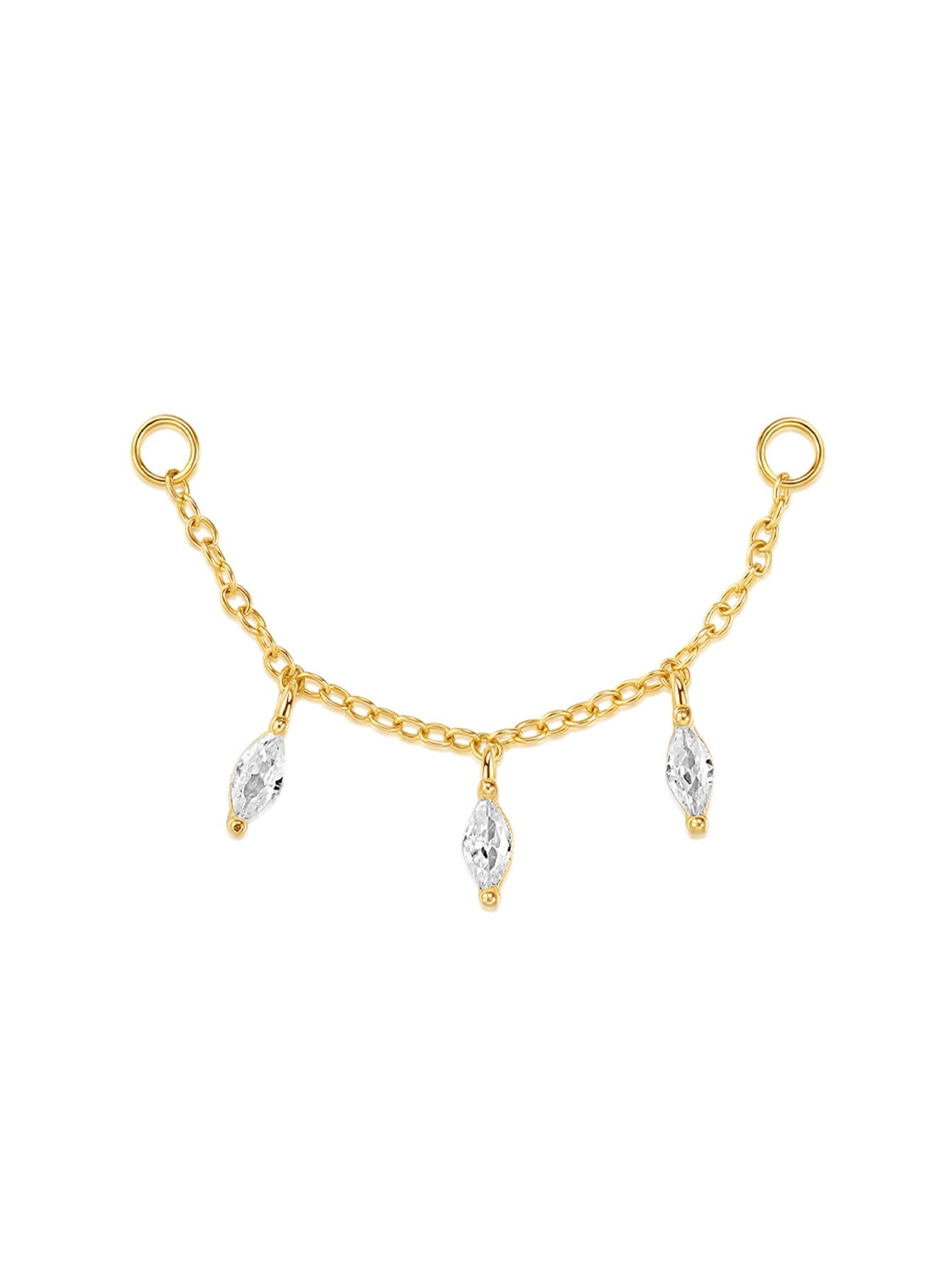 S925 Gorgeous Ice Crystal Pendant Earring Series