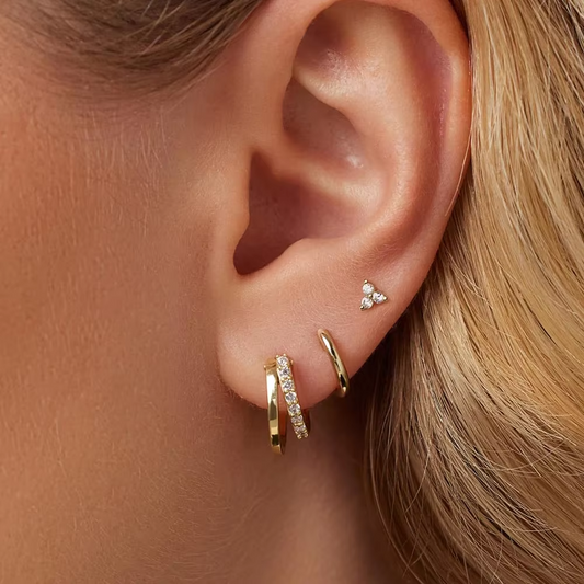 S925 Classy Earring Set