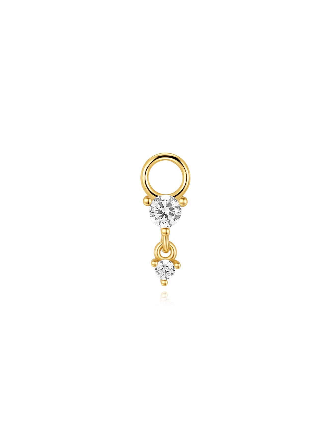 S925 Delicate Green Earring Set