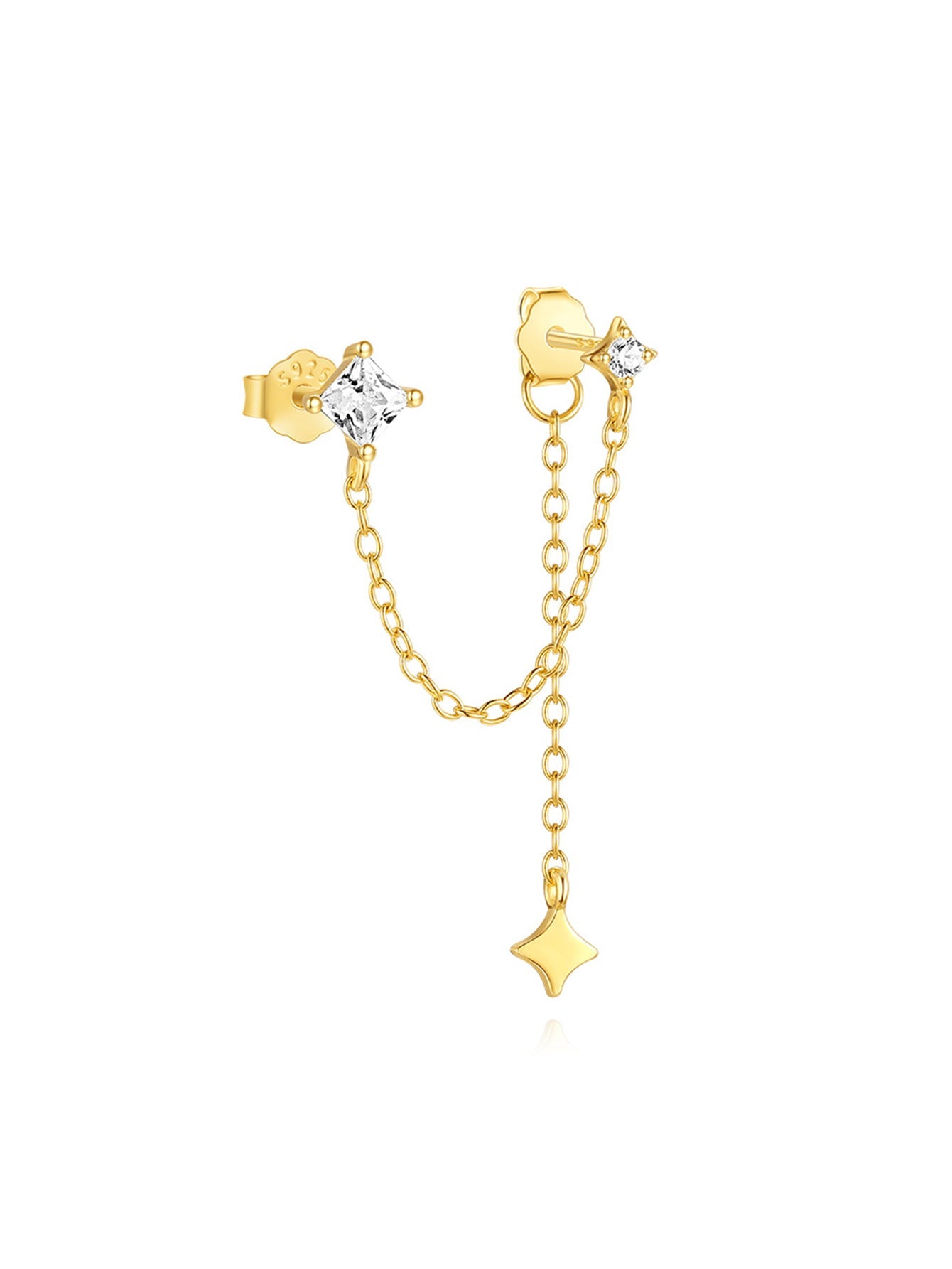 S925 Fantasy Clover Pendant Earrings Series
