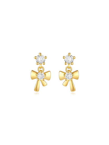 S925 Cross Tassel Pendant Earrings Series
