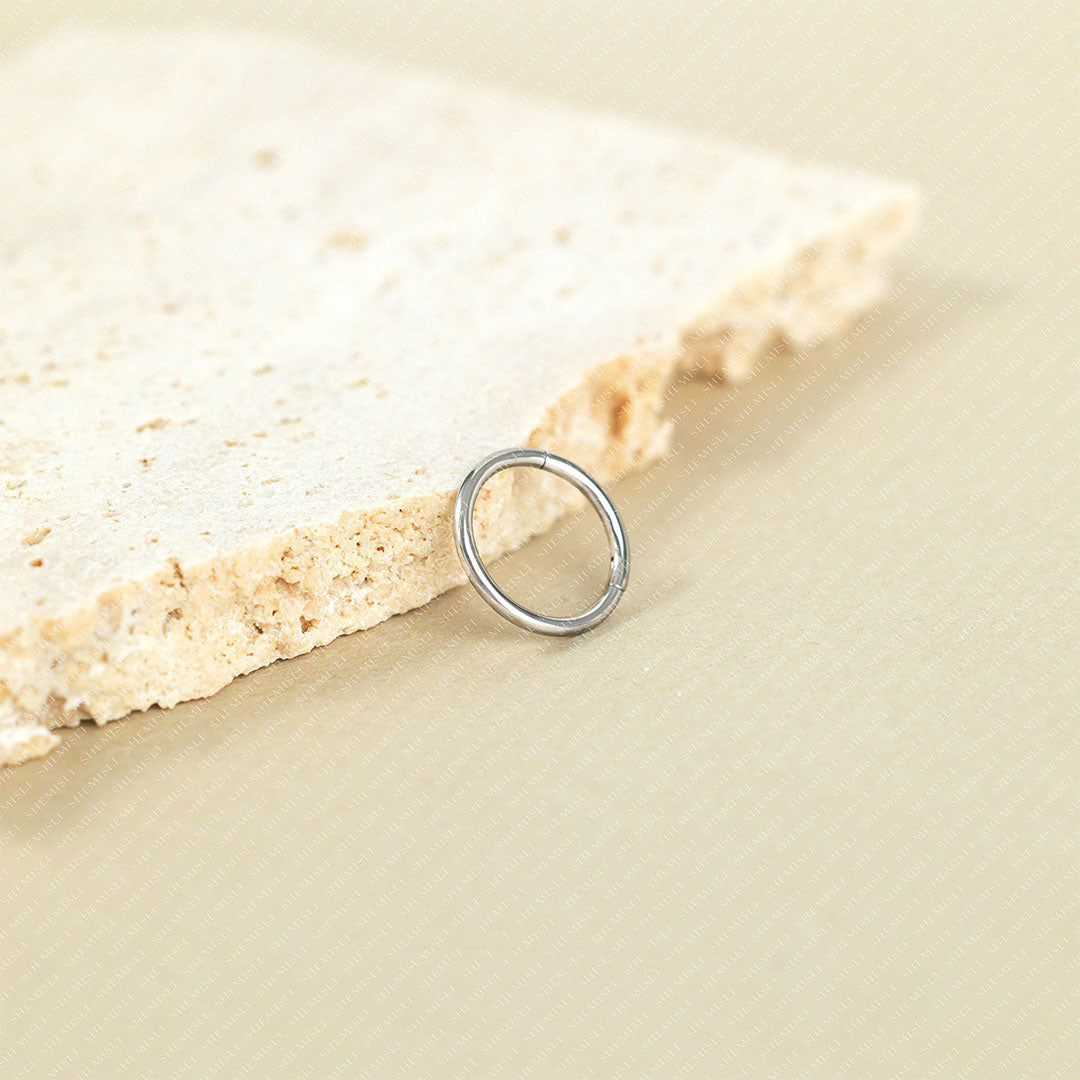 G23 Titanium Waterproof Round Earring or Nose Ring