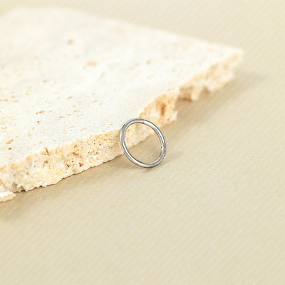 G23 Titanium Waterproof Round Earring or Nose Ring