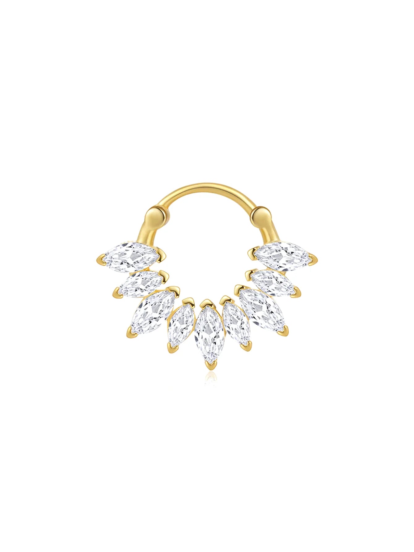 925 Sterling Silver Fashionable Versatile Flower Earring Series