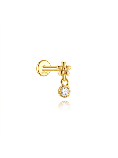 925 Sterling Silver Celestial & Heart Curated Ear Stack