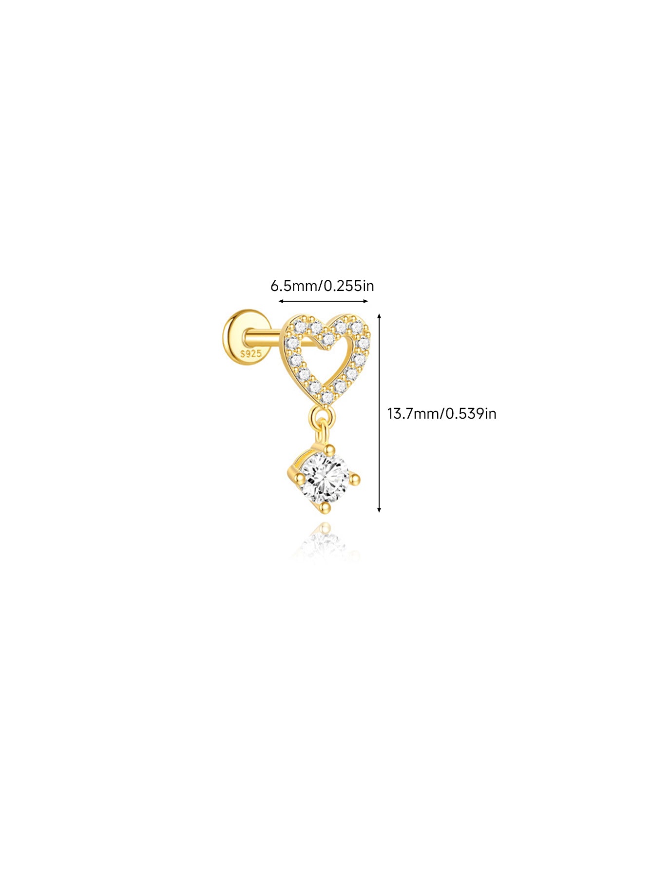 925 Sterling Silver Eternal Love Curated Ear Collection