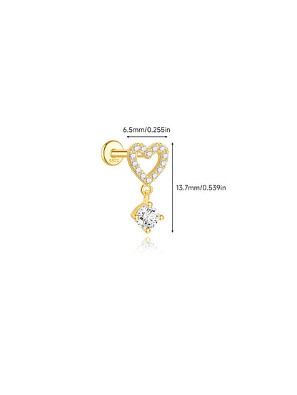 925 Sterling Silver Eternal Love Curated Ear Collection