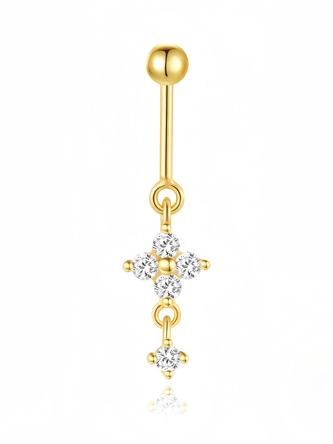 925 Sterling Silver Butterfly Flower Star Piercing Studs