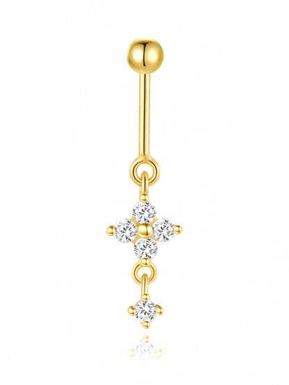 925 Sterling Silver Butterfly Flower Star Piercing Studs