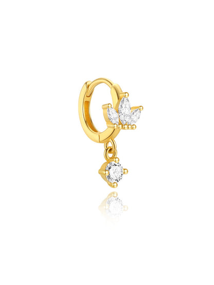 925 Sterling Silver Starlit Layers Curated Ear Stack