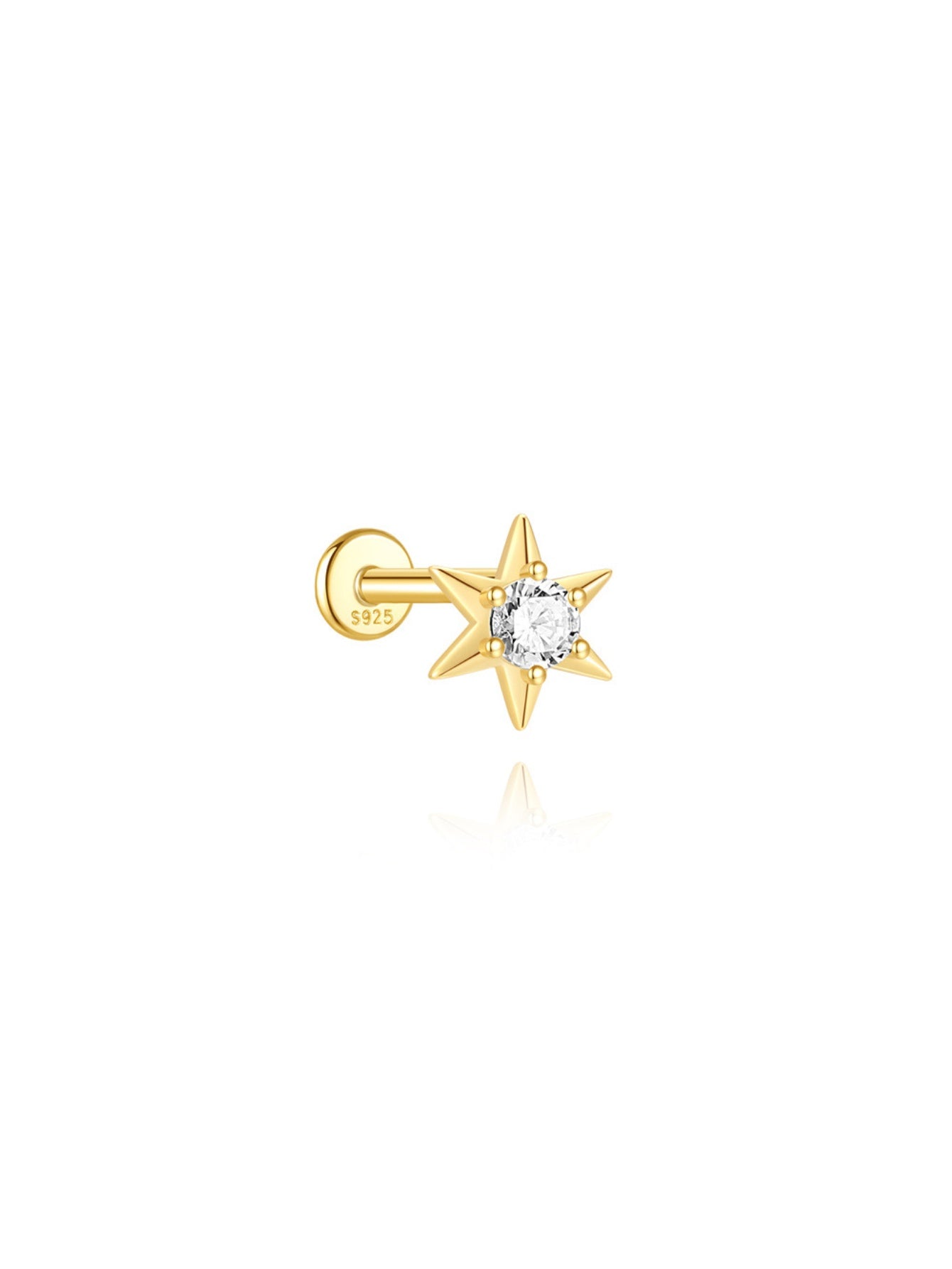 925 Sterling Silver Starlit Layers Curated Ear Stack