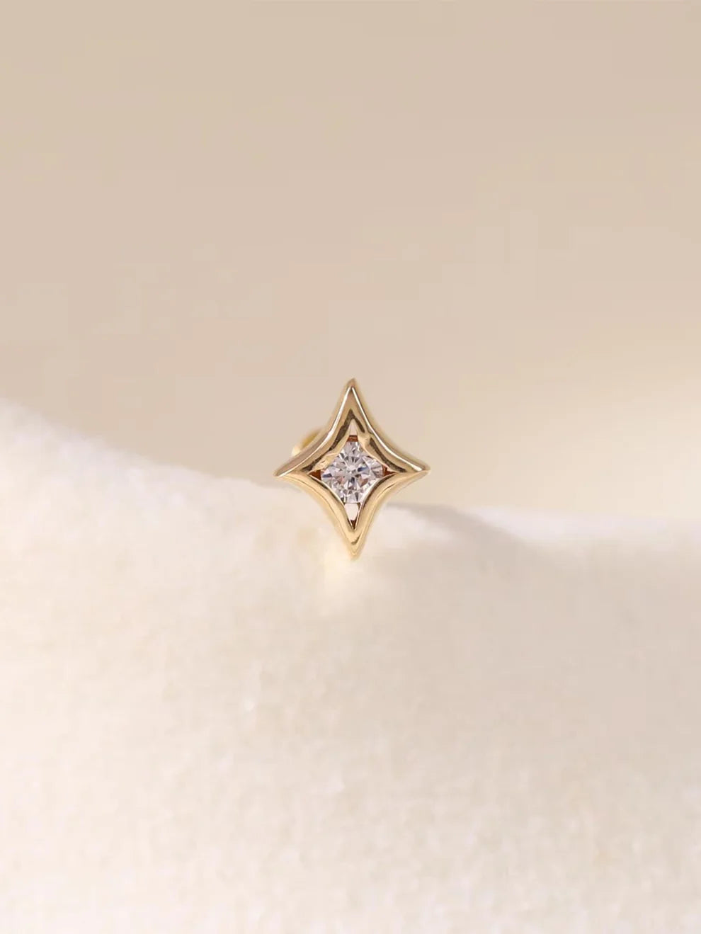 925 Sterling Silver Dainty CZ Butterfly Star Ear Stack