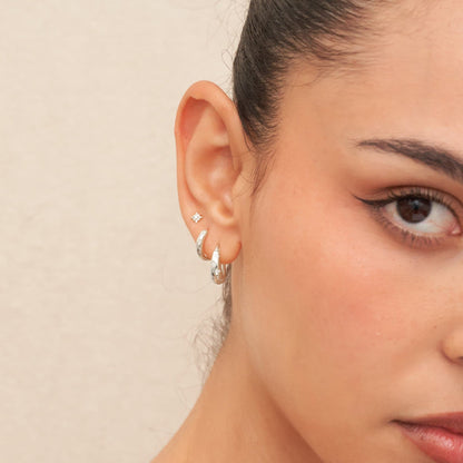 Celestial Huggie Hoops Earrings Set