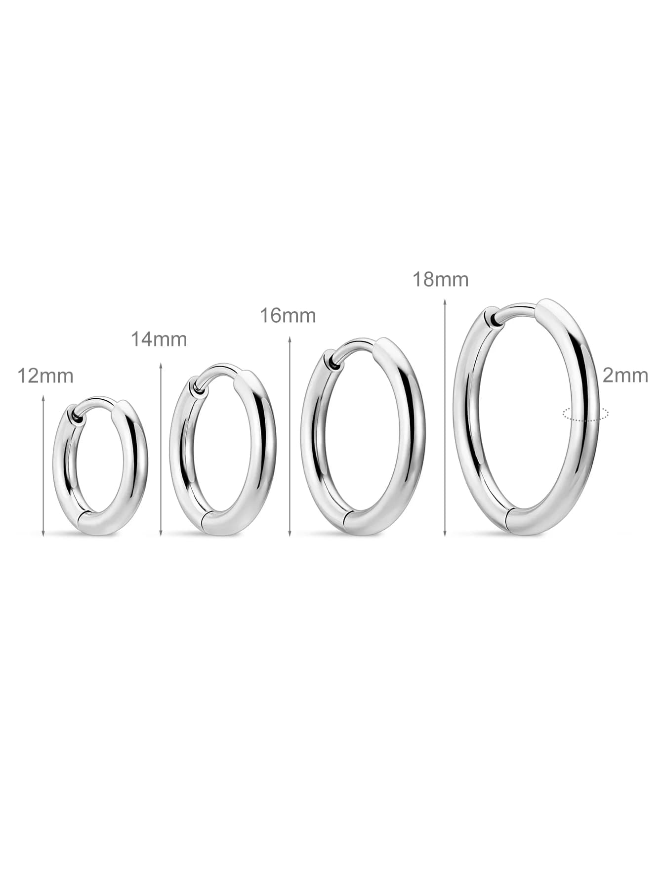 G23 Titanium Small Slim Huggies