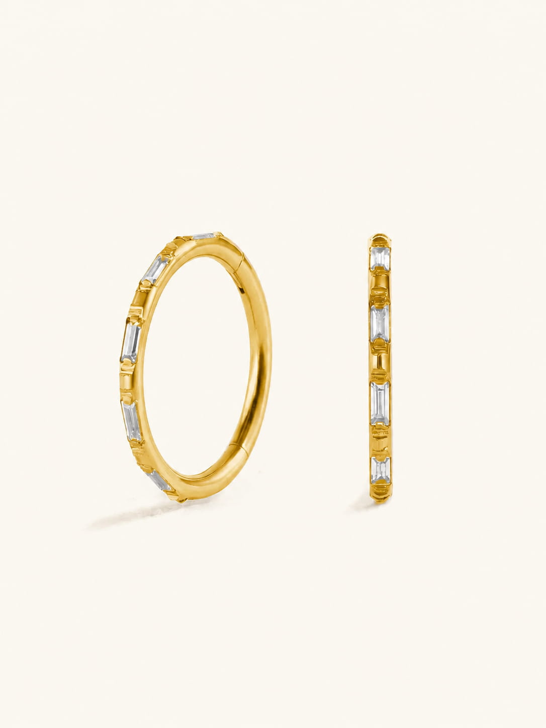 G23 Titanium Waterproof Bamboo Joint Cartilage Hoop – Multiple Sizes