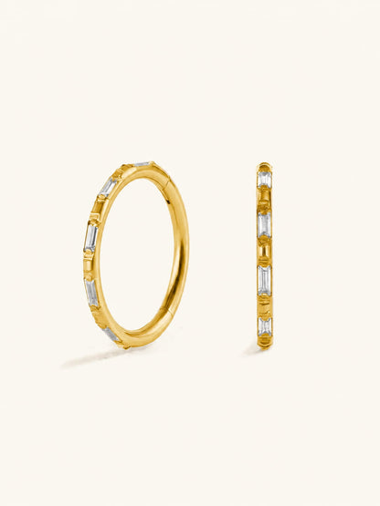 G23 Titanium Waterproof Bamboo Joint Cartilage Hoop – Multiple Sizes