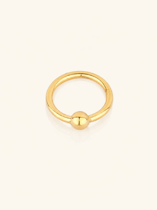 G23 Titanium Waterproof Classic Hoop – For Ear or Nose Piercings