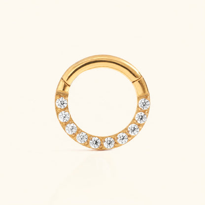 G23 Titanium Waterproof Crystal Clicker for Daith & Septum