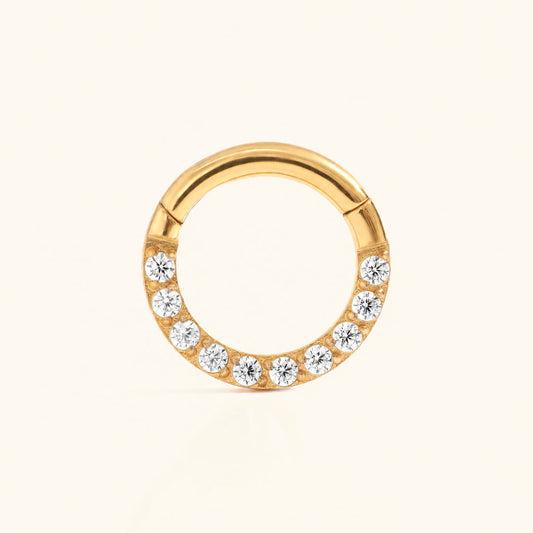 G23 Titanium Waterproof Crystal Clicker for Daith & Septum