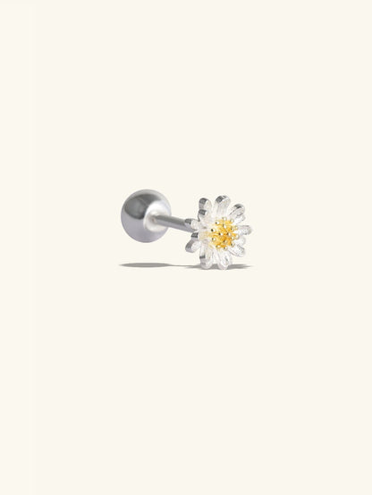 G23 Titanium Waterproof Daisy Stud Earring
