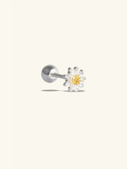 G23 Titanium Waterproof Daisy Stud Earring