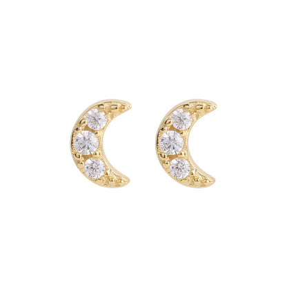 S925 Celestial Moon and Star Set