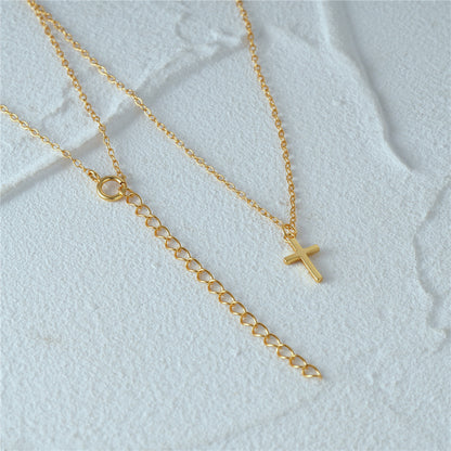 925 Sterling Silver Cross Necklace