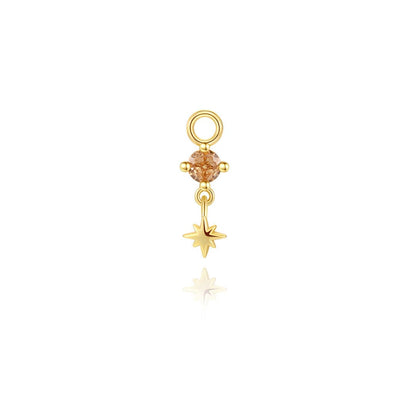 S925 Sterling Silver Geometric Tassel Cubic Zirconia Dangle Earrings