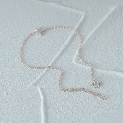 S925 Sterling Silver Octagonal Star Cubic Zirconia Bracelet