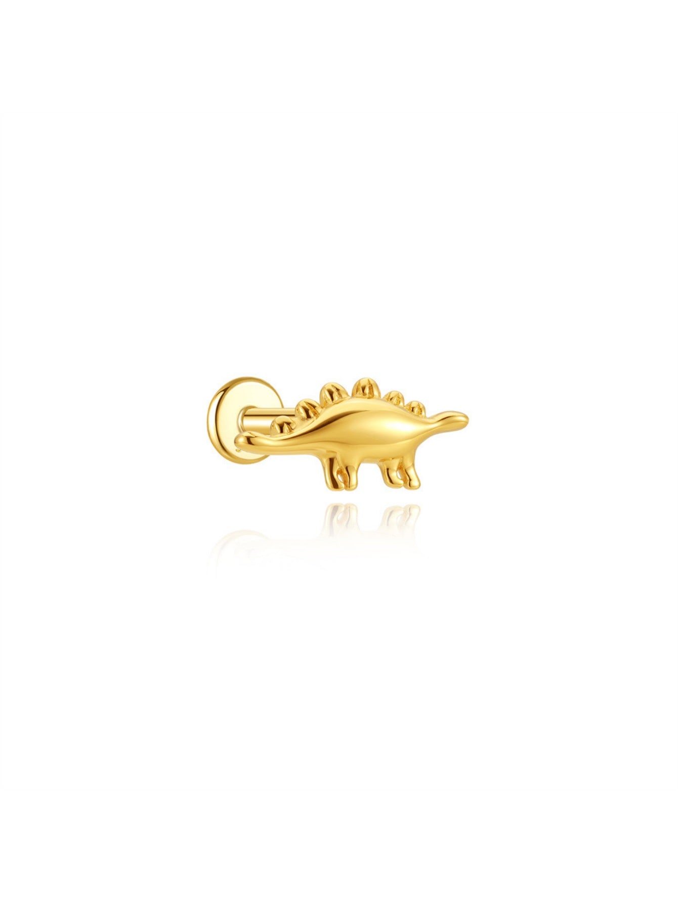 925 Sterling Silver Wild Wonders Animal Flat Back Stud