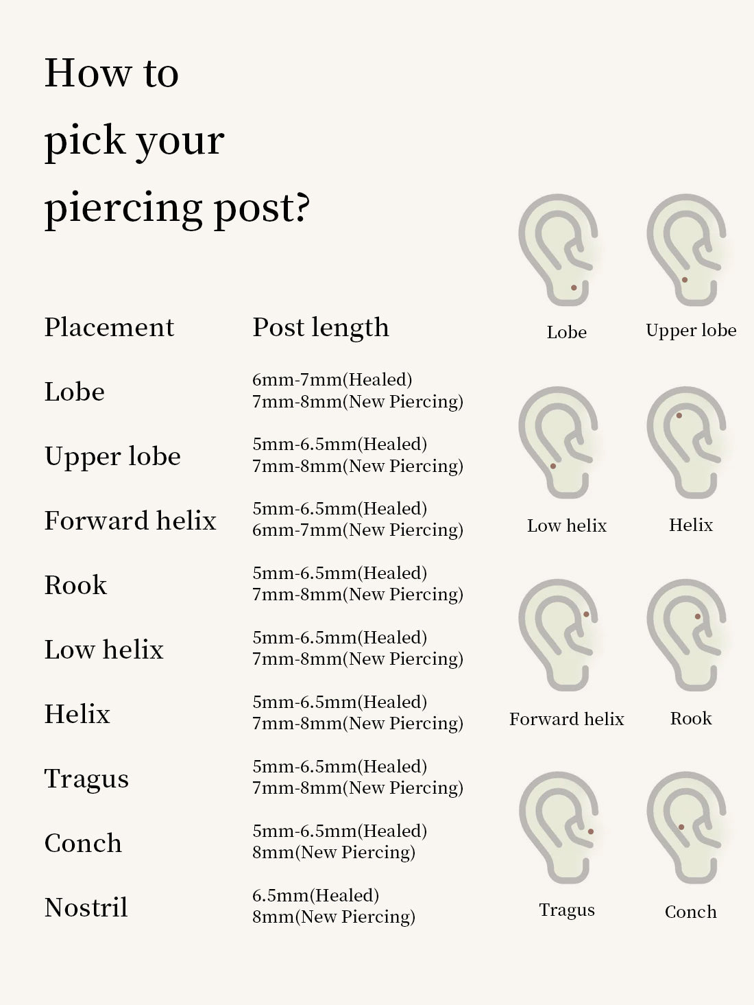 G23 Titanium Hypoallergenic Birthstone Round CZ Flat Back